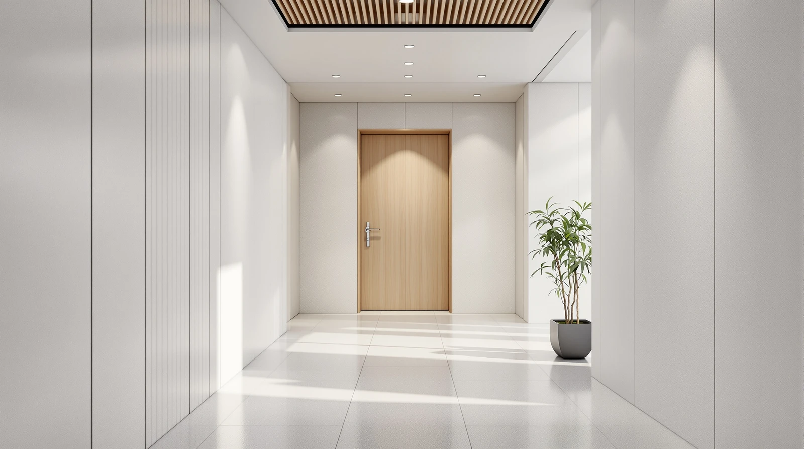 エレベーター セキュリティ 制御 - Lavishカードリーダー エレベーターホール設置イメージ